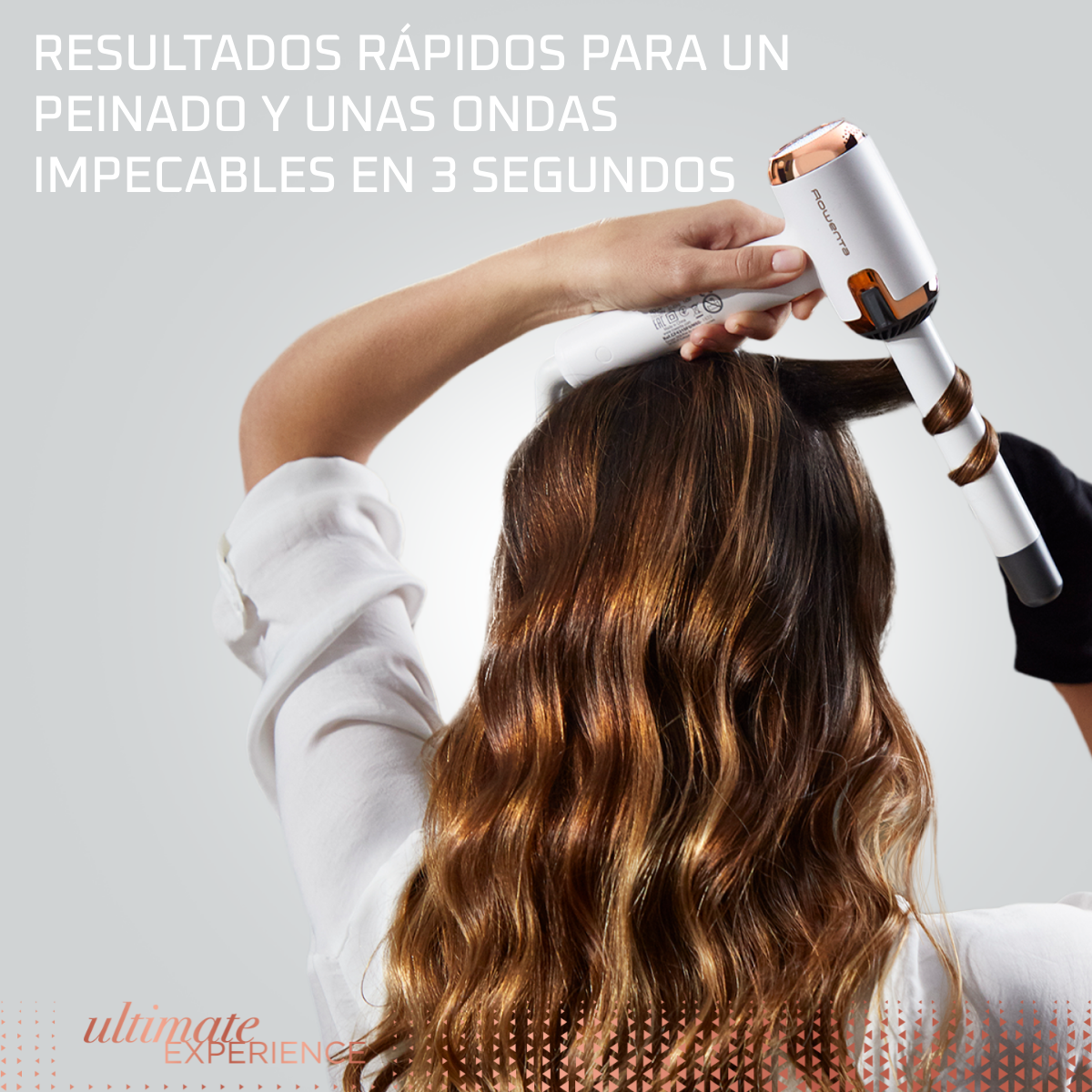 Air Care Ultimate Experience, Rizador de pelo, 8 ajustes, Tecnología iónica, Cuidado del cabello