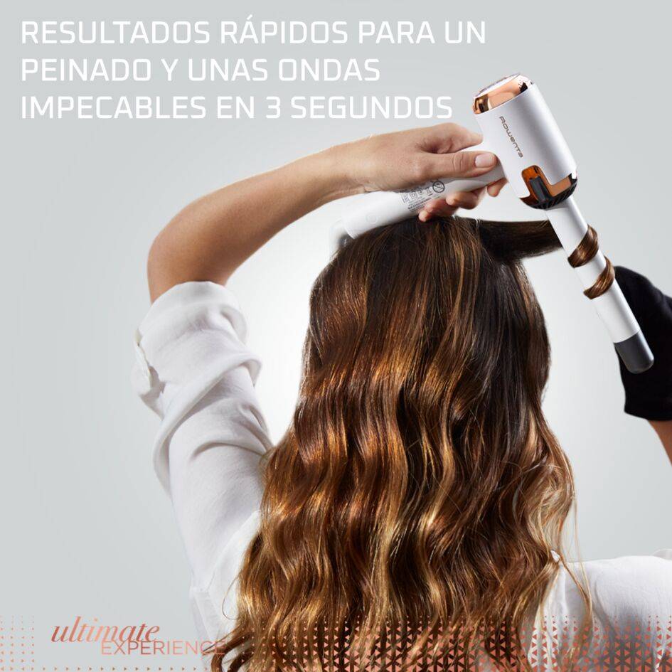 Air Care Ultimate Experience, Rizador de pelo, 8 ajustes, Tecnología iónica, Cuidado del cabello