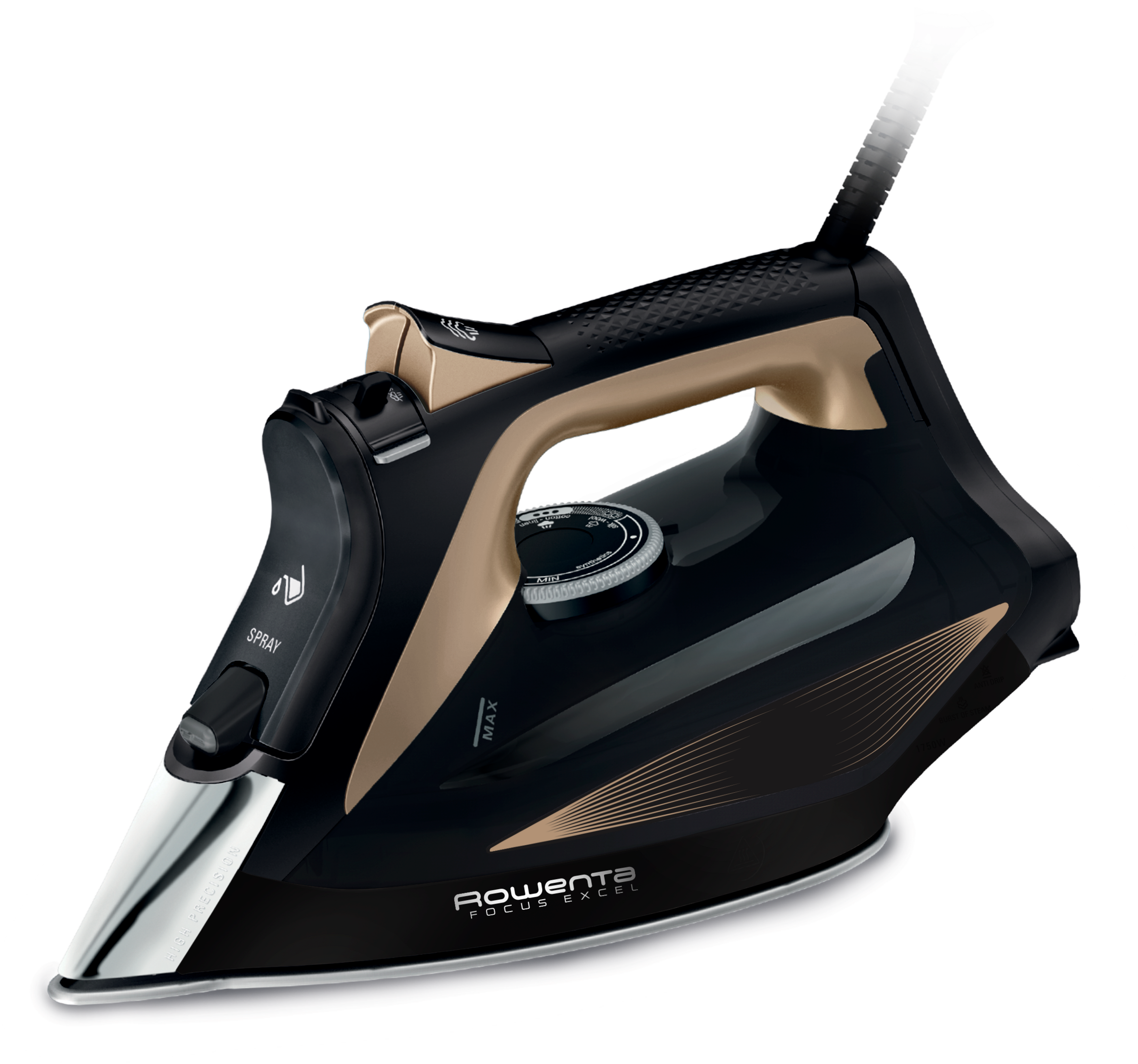 Focus Excel, plancha de vapor