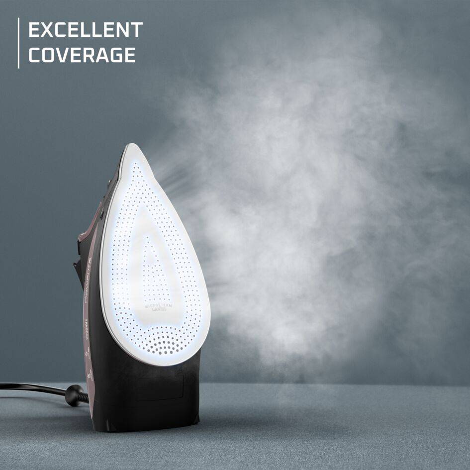 Express Steam Iron,&nbsp;&nbsp;Microsteam 350 soleplate perfect steam distribution clothes iron, With 40 g/minute Continuous Steam Output