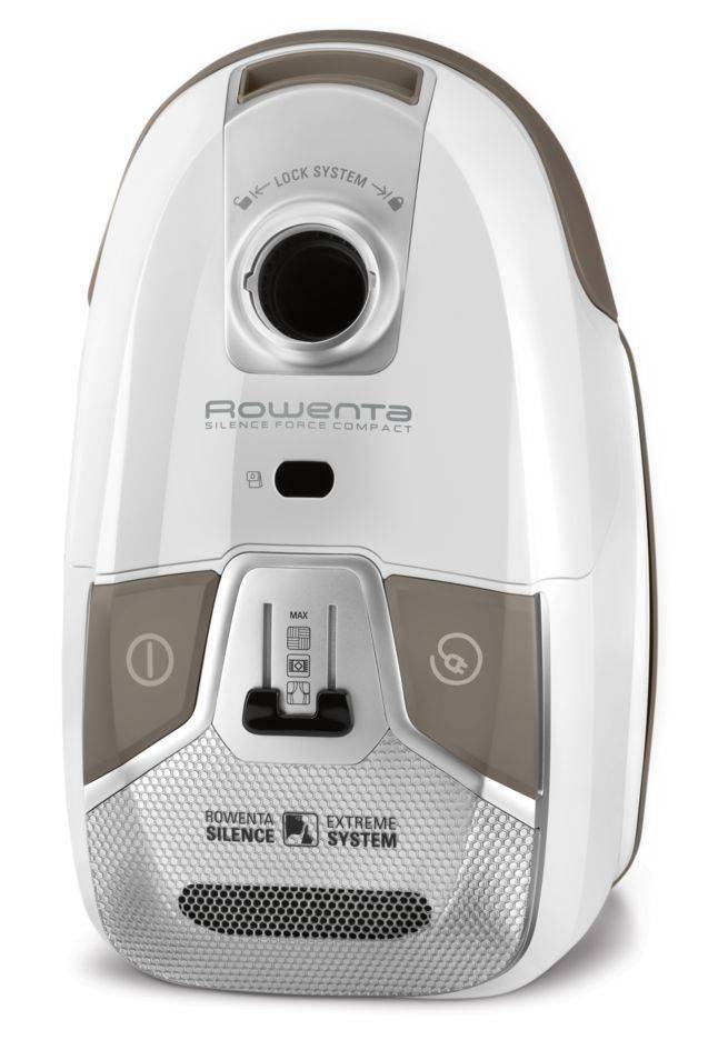 SILENCE FORCE COMPACT BLANCO Y BEIGE + 2 ACCESORIOS