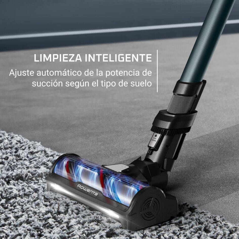 X-Force Flex 13.60 de Rowenta, Aspiradora escoba sin cable, 2 en 1, 60 min de autonomía, Modelo Animal Aqua, 150 airwatts, Potencia de limpieza extrema
