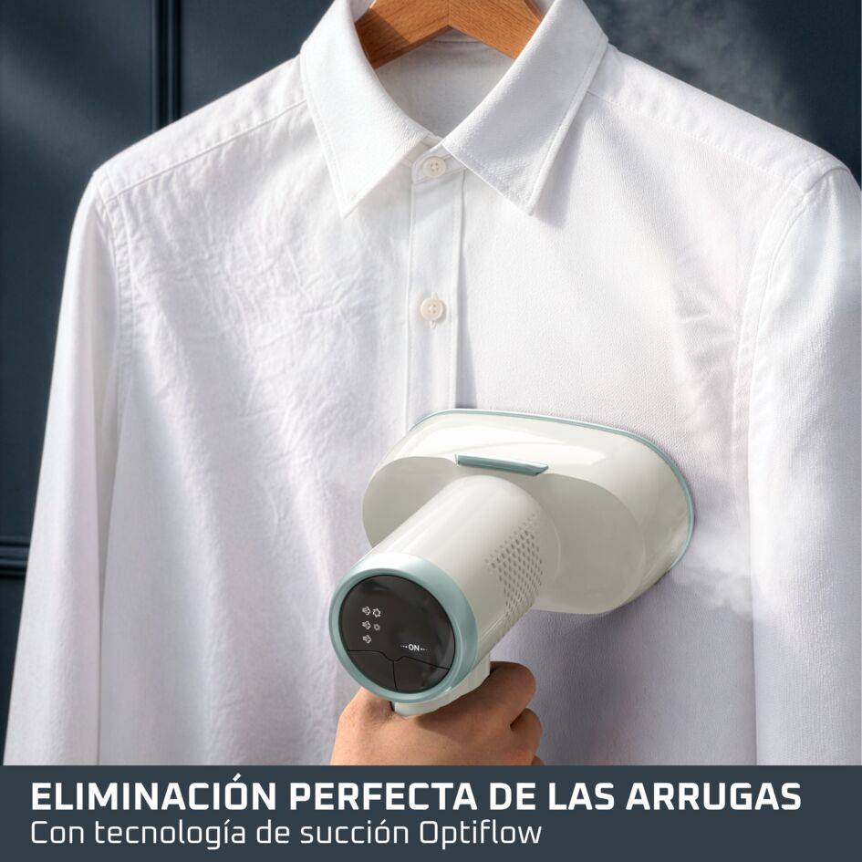 AeroSteam S de Rowenta, Vaporizador De Prendas Con Succión, 3 Modos, Tecnología de Succión OptiFlow, Calentamiento Rápido