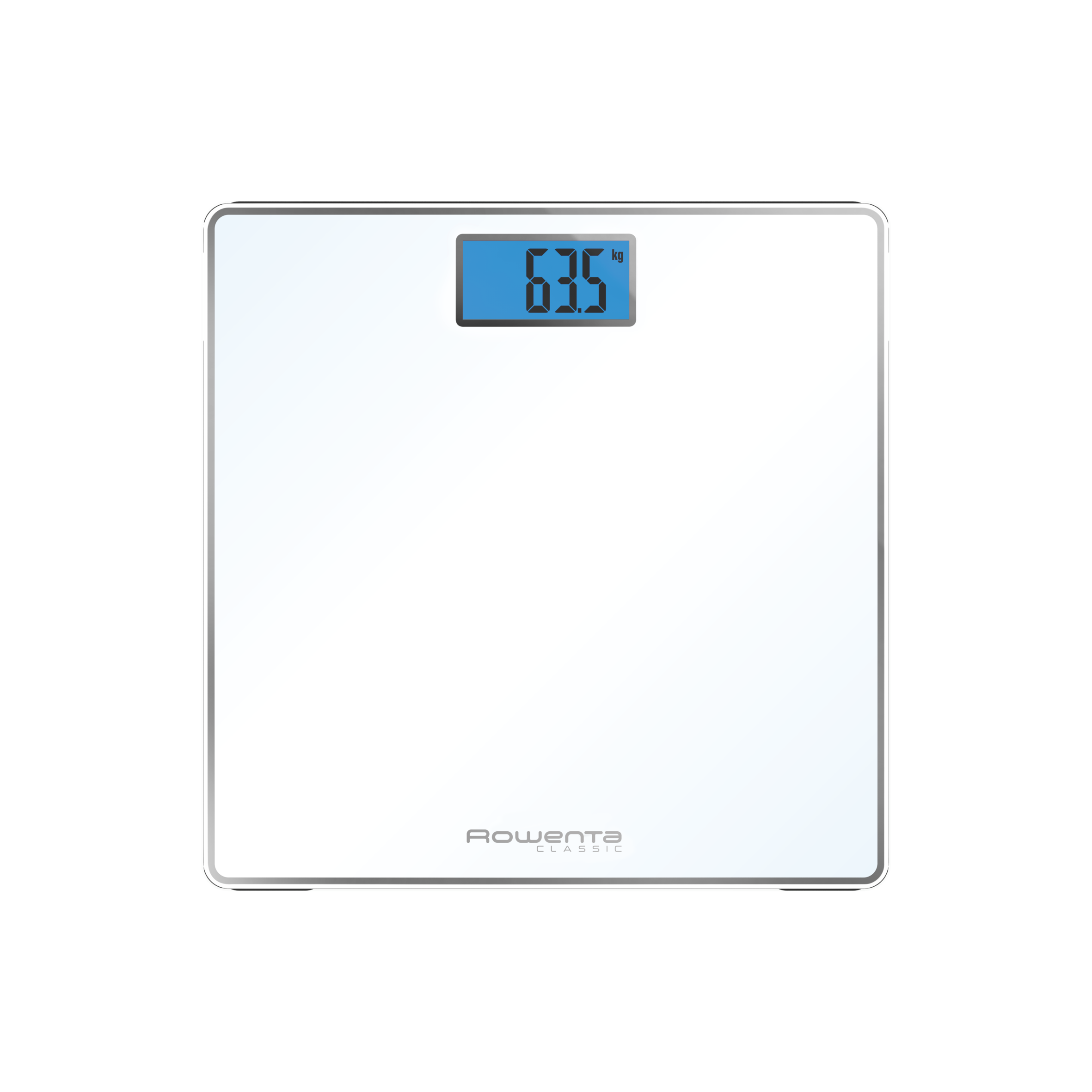 Classic, báscula digital, blanca