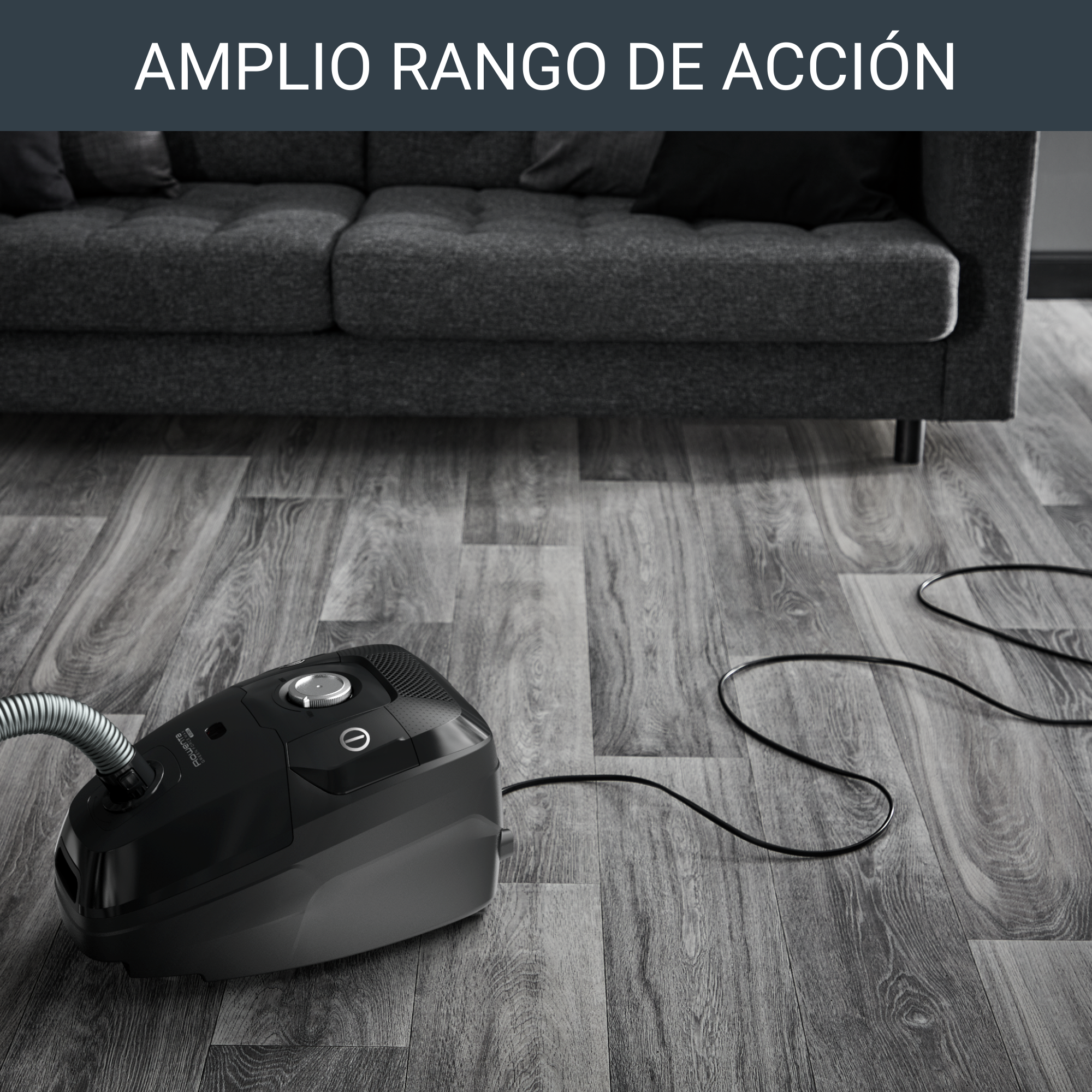 Green Force Max Silence, Aspiradora con bolsa, Filtración HEPA, Bajo consumo energético, Eco