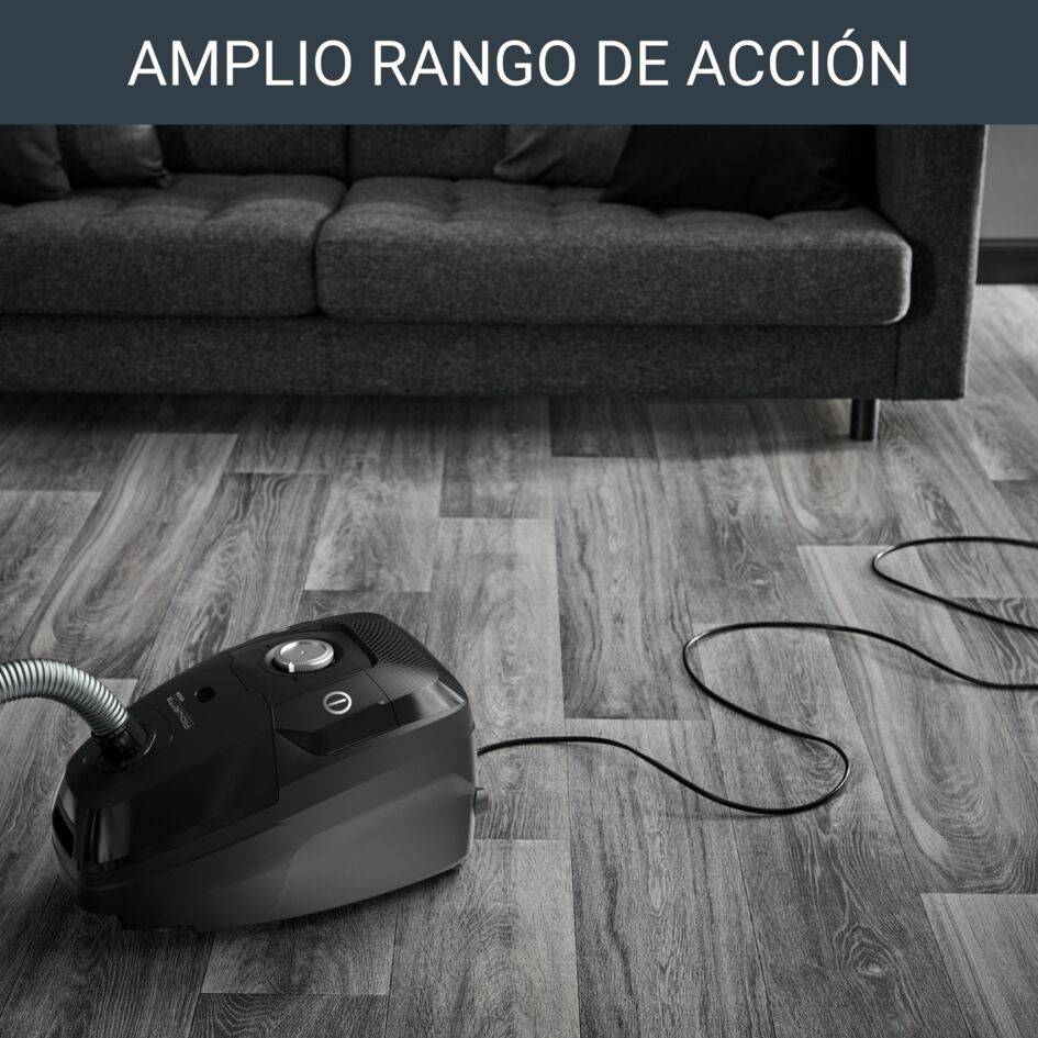 Green Force Max Silence, Aspiradora con bolsa, Filtración HEPA, Bajo consumo energético, Eco