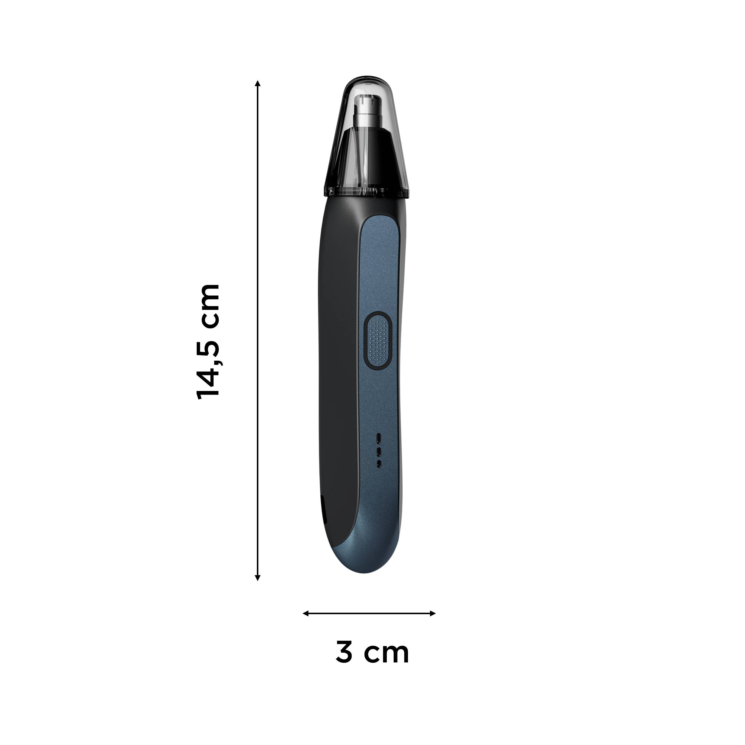 Performance de Rowenta, Cortapelos para nariz, Cuchillas de acero inoxidable, Gran autonomía 