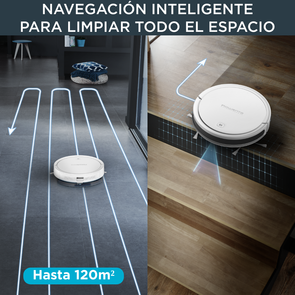 X-Plorer Serie 50 Total Care + Connect, Robot aspirador, 4 en 1