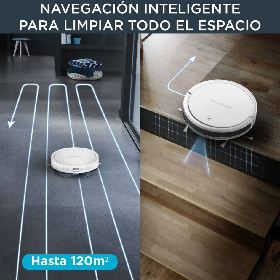X-Plorer Serie 50 Total Care + Connect, Robot aspirador, 4 en 1