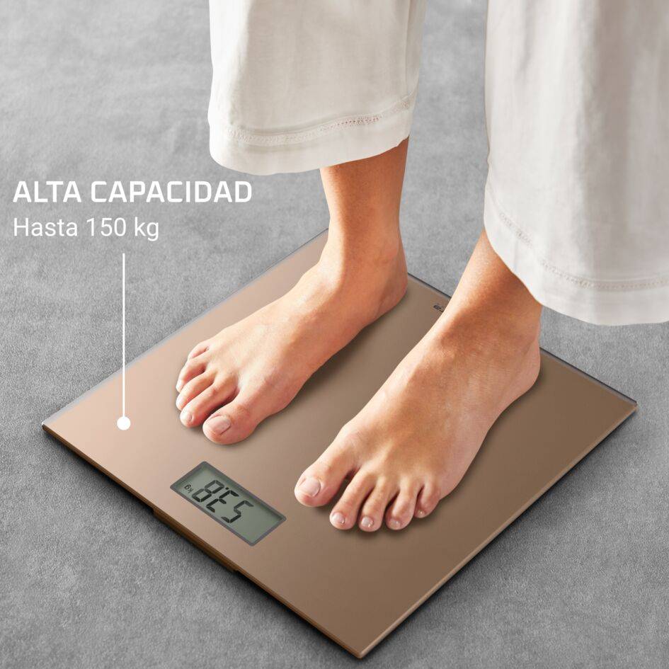  Premiss, Báscula de baño digital, gran pantalla, 150&nbsp;kg de carga máxima