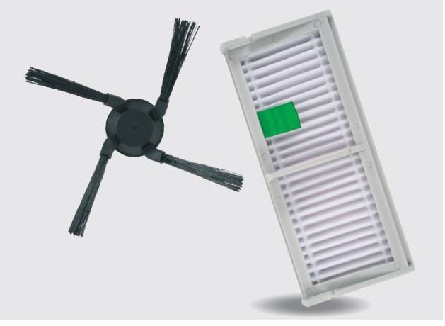 Filtro de alta eficiencia + cepillo lateral ZR294002