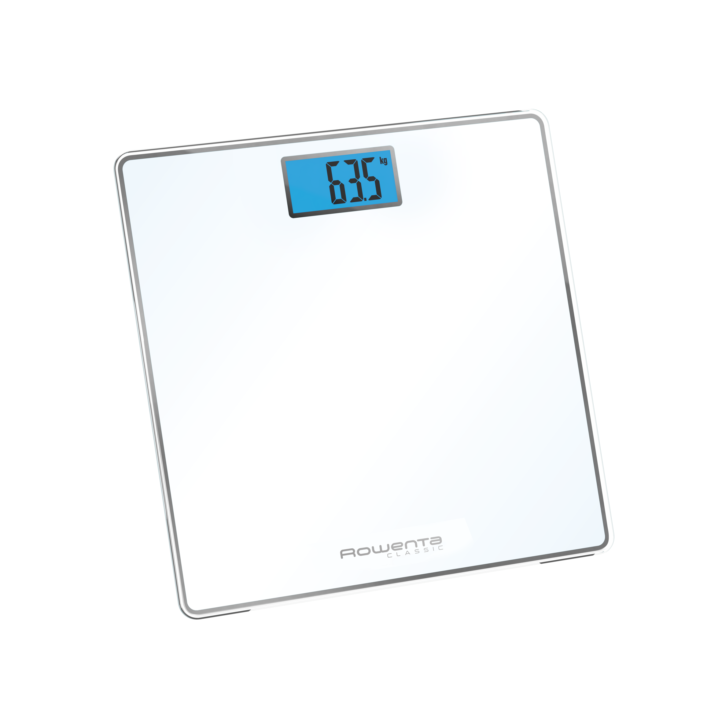 Classic, báscula digital, blanca