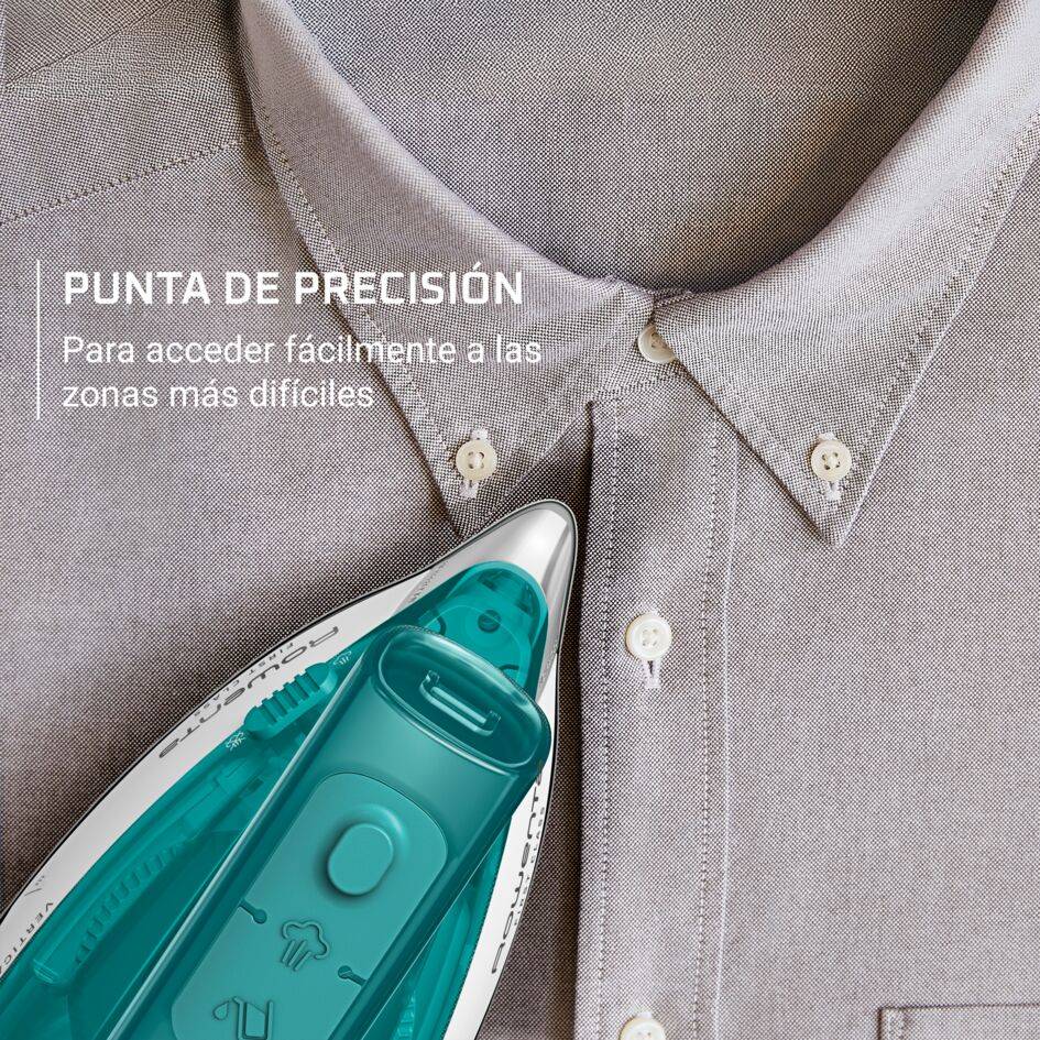 First Class de Rowenta, Plancha de vapor, Formato plegable de viaje, Compacta, Ligera, Calentamiento rápido