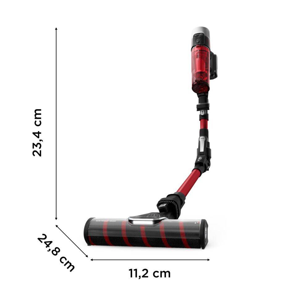 X-Force Flex 9.60 Animal care de Rowenta, Aspiradora escoba sin cable,100&nbsp;AW, Kit Completo de Cepillos y Accesorios, Tecnología Flex, Hasta 45 Minutos de Autonomía