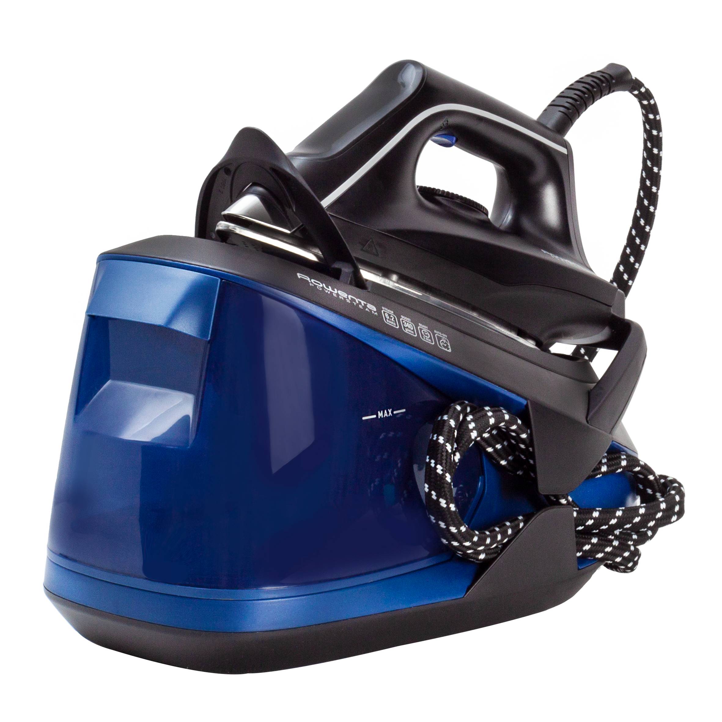 Powersteam de Rowenta, centro de planchado, 6,2 bar, 1,7L, Vapor de Alto Rendimiento, Sistema Antical, Modo Eco y Diseño Compacto