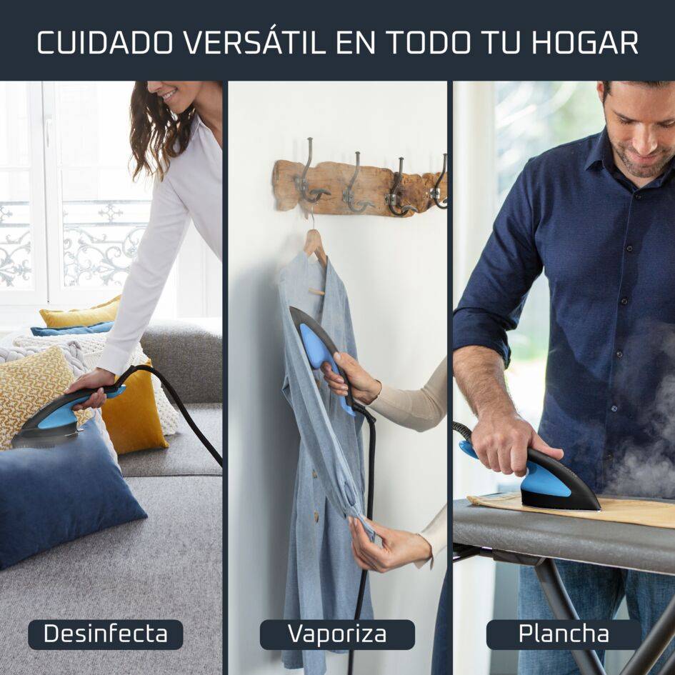 Cube Compact, Solución de planchado, Portátil, Golpe de 90 g/min, Vapor continuo 45 g/min