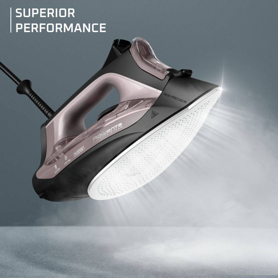 Express Steam Iron, Microsteam 350 soleplate perfect steam distribution clothes iron, With 40 g/minute Continuous Steam Output