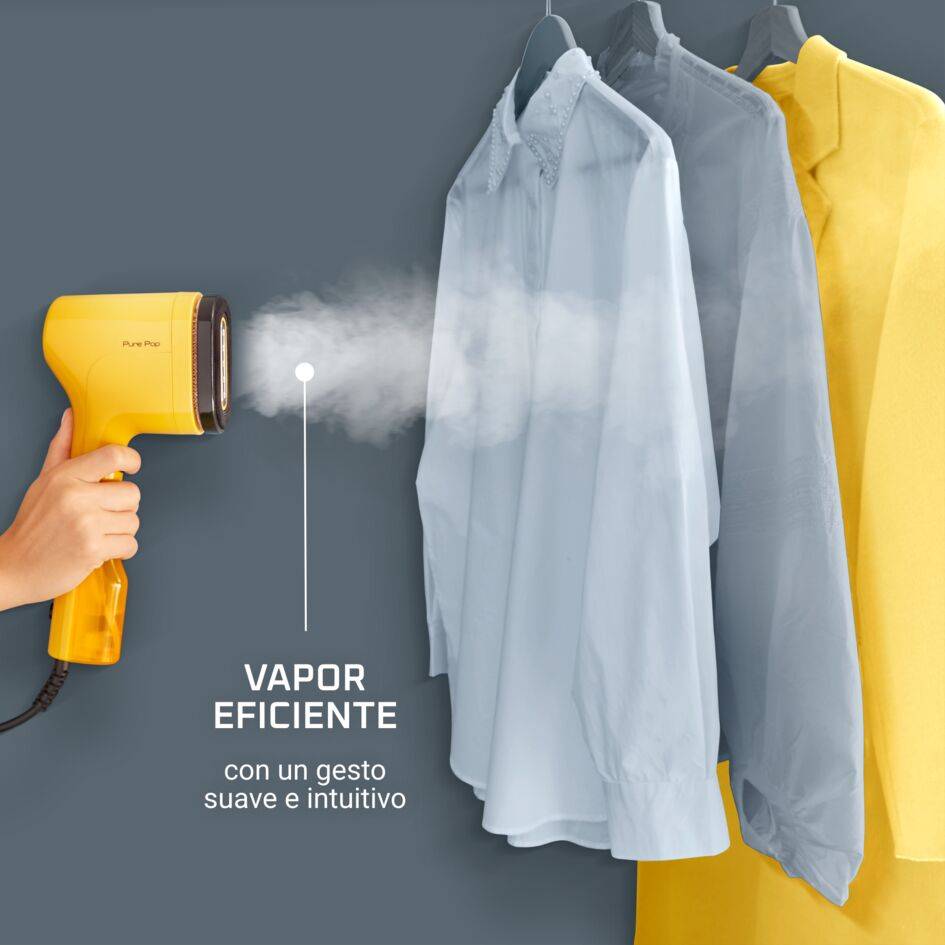 Pure Pop Amarillo, Cepillo de vapor, Salida de vapor 20 g/min