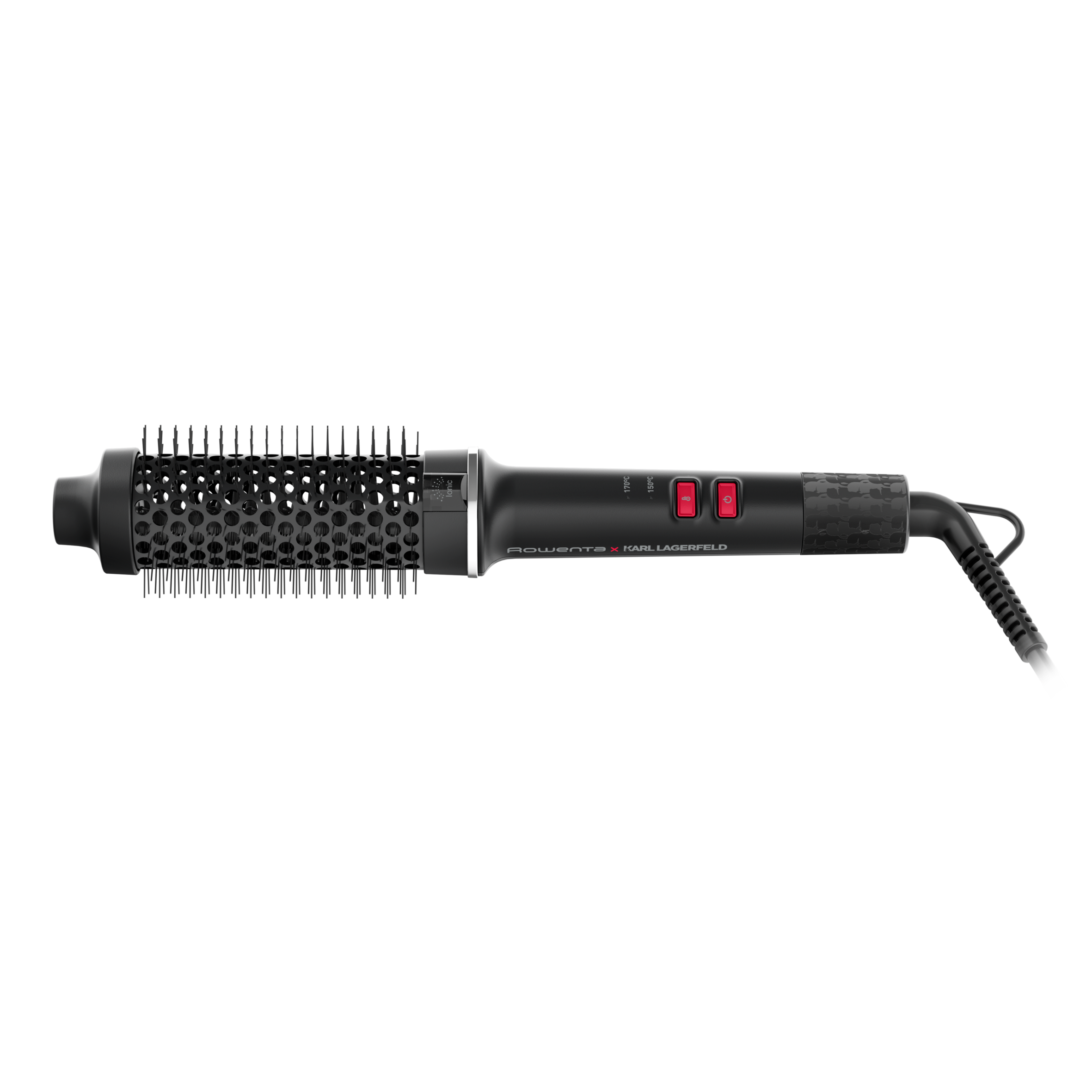 Powerbrush de Rowenta x Karl Lagerfeld, Cepillo térmico, Peinado de calidad de peluquería, 38 mm