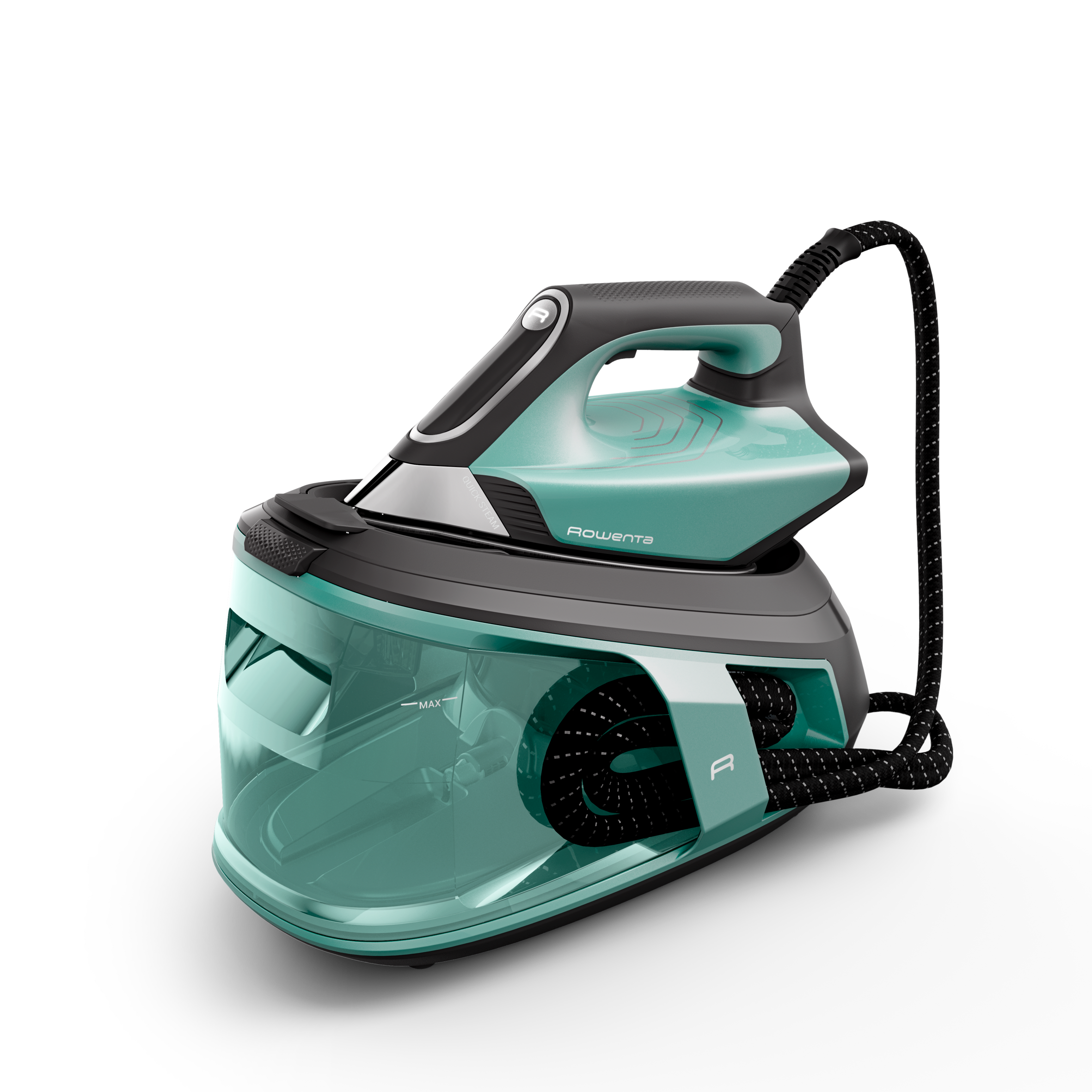 Force Pro 500 de Rowenta, Centro de planchado, vapor de gran potencia, golpe de vapor de 550 g/min, 7,5 bares, Tecnología Quicksteam, ahorro energético