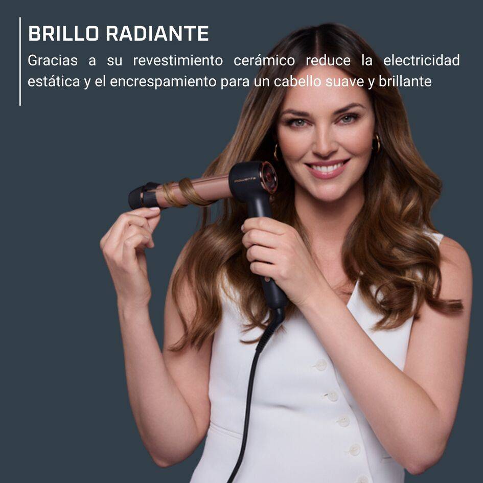 Twist Curl Ultimate Experience, Rizador de pelo, 4 ajustes, 3&nbsp;tamaños de ondas, Tecnología con sensor, Barril ajustable