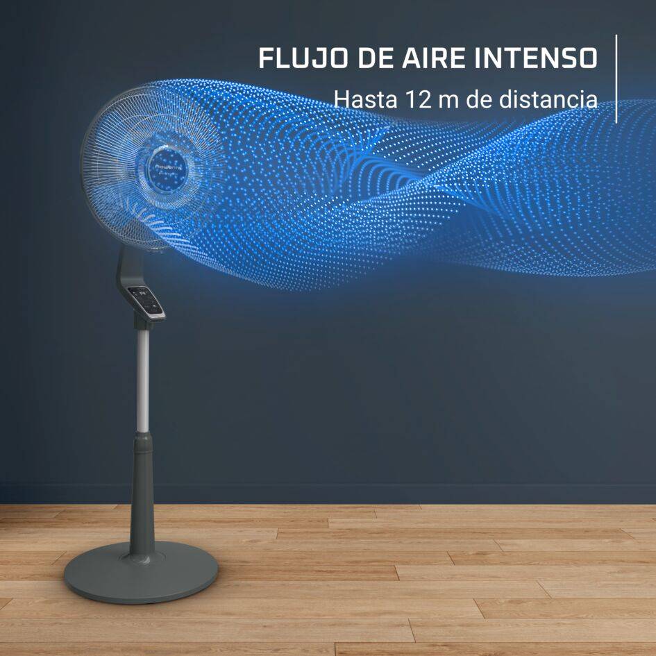 Turbo Silence Extreme, Ventilador de pie, 21 dB (A), 10 velocidades, Ahorro de Energía