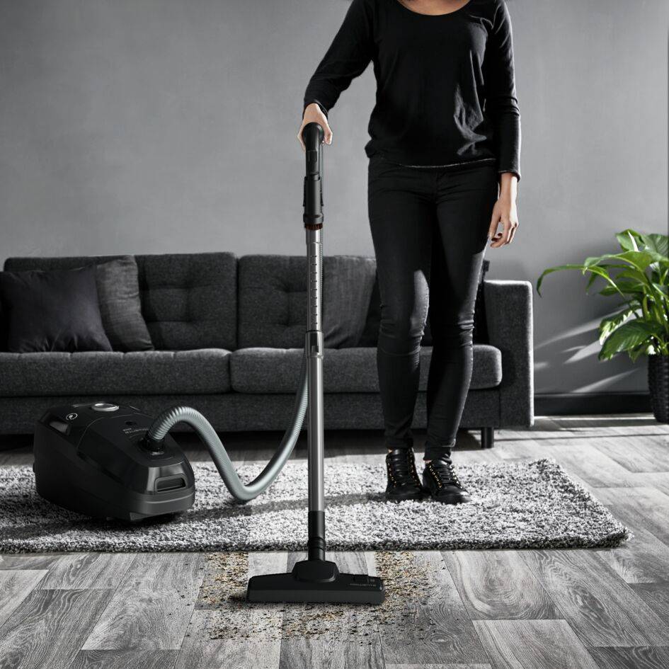 Green Force Max Silence, Aspiradora con bolsa, Filtración HEPA, Bajo consumo energético, Eco