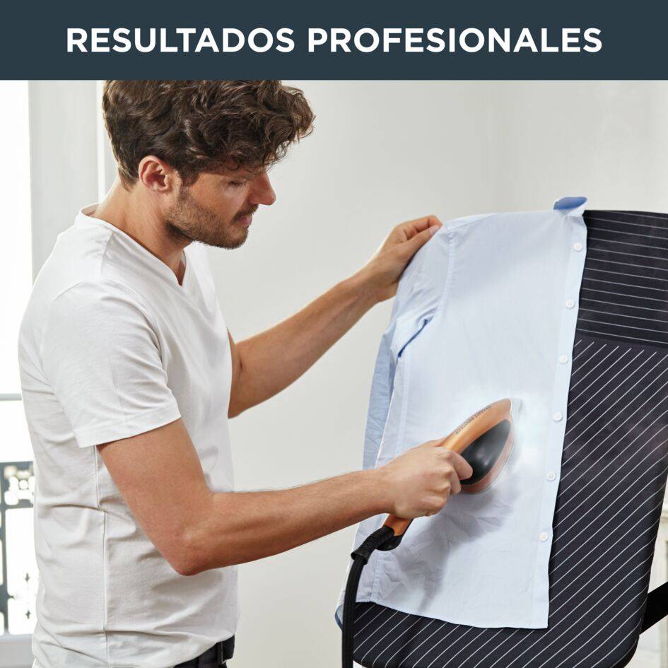 Ixeo Power, Solución de planchado, Smart Board de 3 posiciones, Golpe de 200 g/min, Cobre