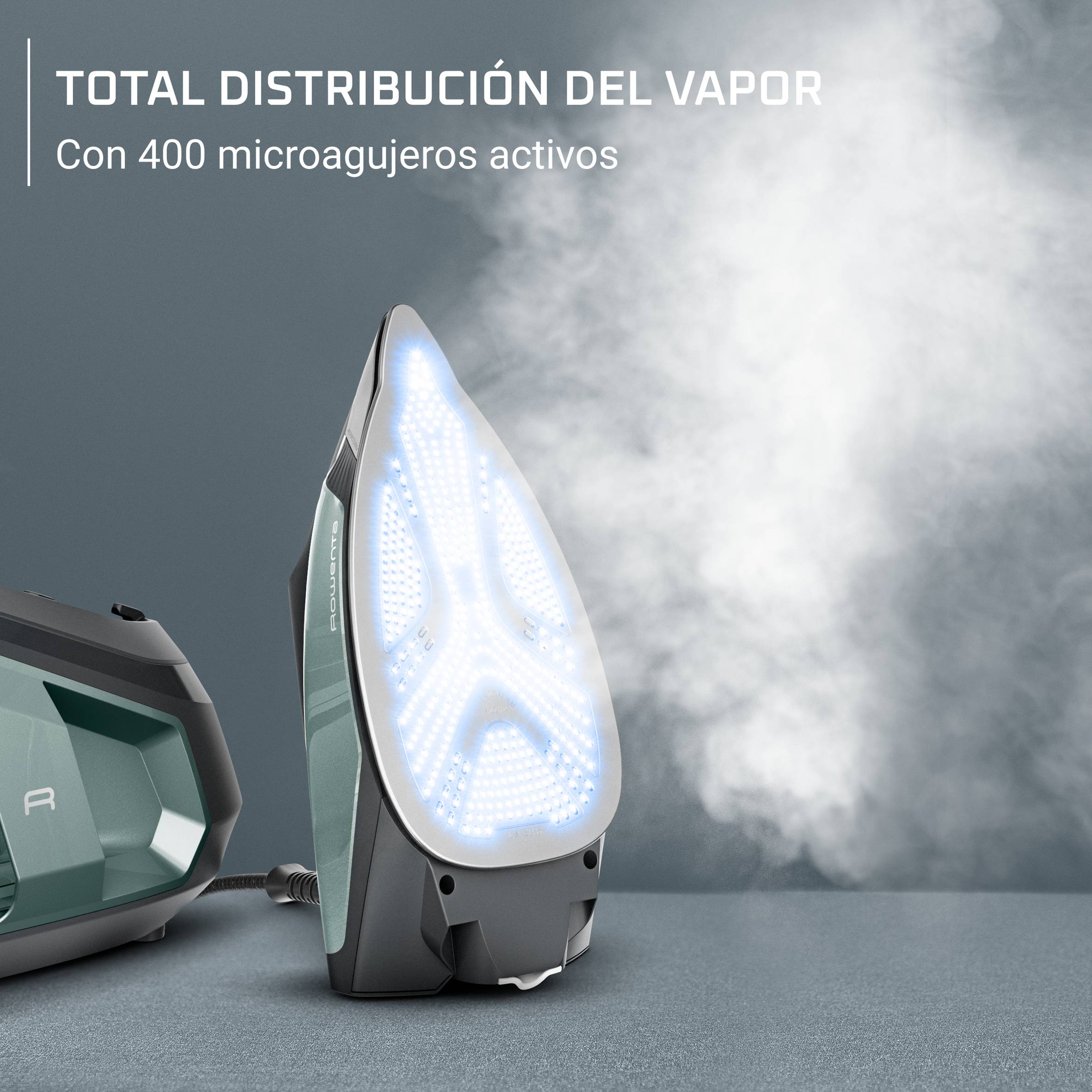 Force Pro 500 de Rowenta, Centro de planchado, golpe de vapor de 600 g/minuto, 8 bares, tecnología Quicksteam, ahorra energía