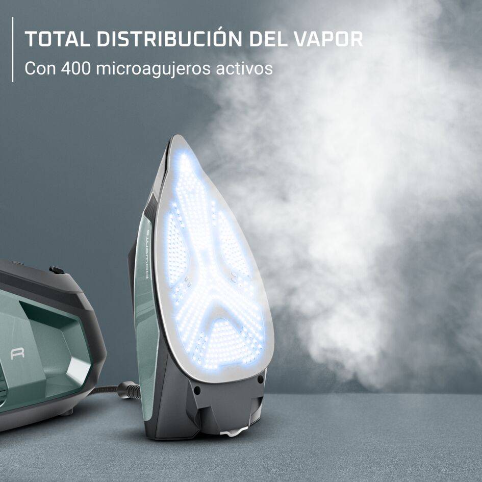 Force Pro 500 de Rowenta, Centro de planchado, golpe de vapor de 600&nbsp;g/minuto, 8 bares, tecnología Quicksteam, ahorra energía