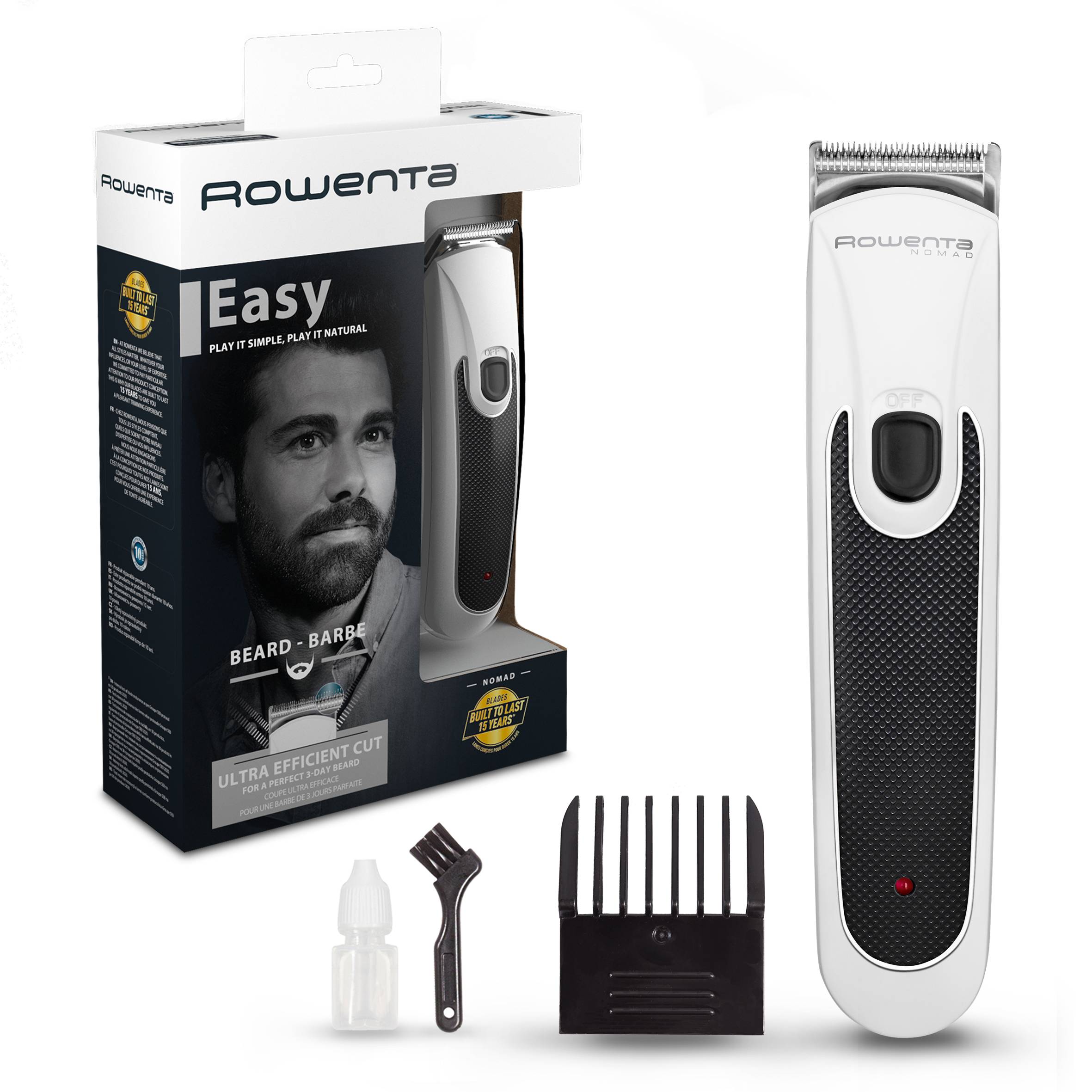 BARBERO NOMAD EASY BLANCO Y NEGRO