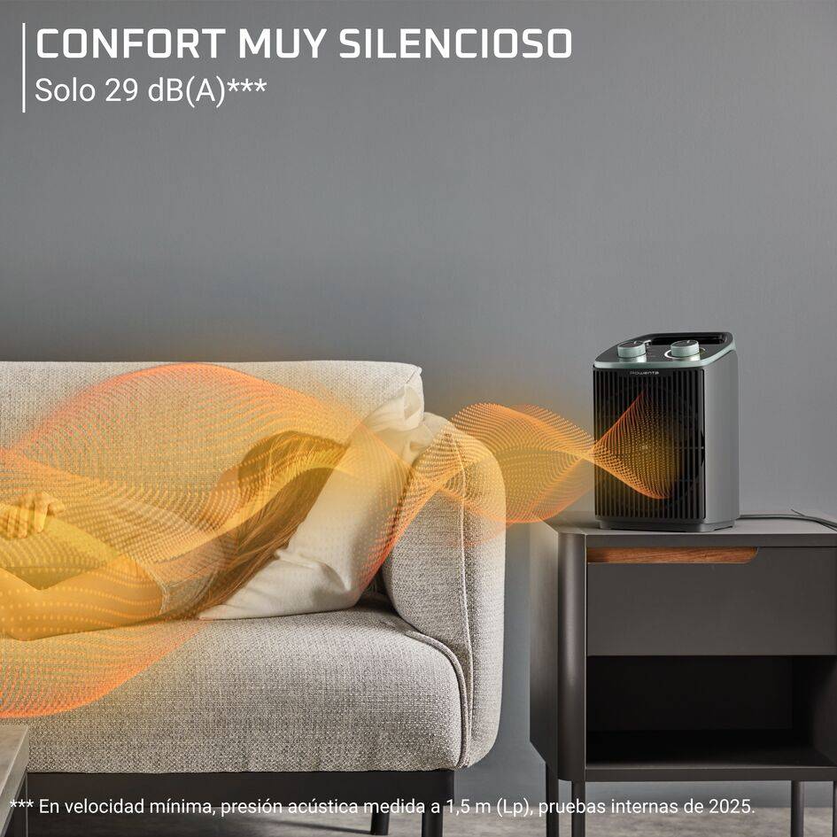 Intense Comfort de Rowenta, Calefactor, Silencioso, 2400 W de potencia