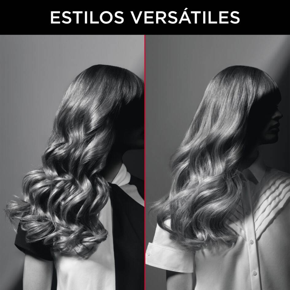 Tenacilla Karl Lagerfeld, Tenacilla de 25 mm, Rizos definidos, Ondas sueltas, Brillo radiante