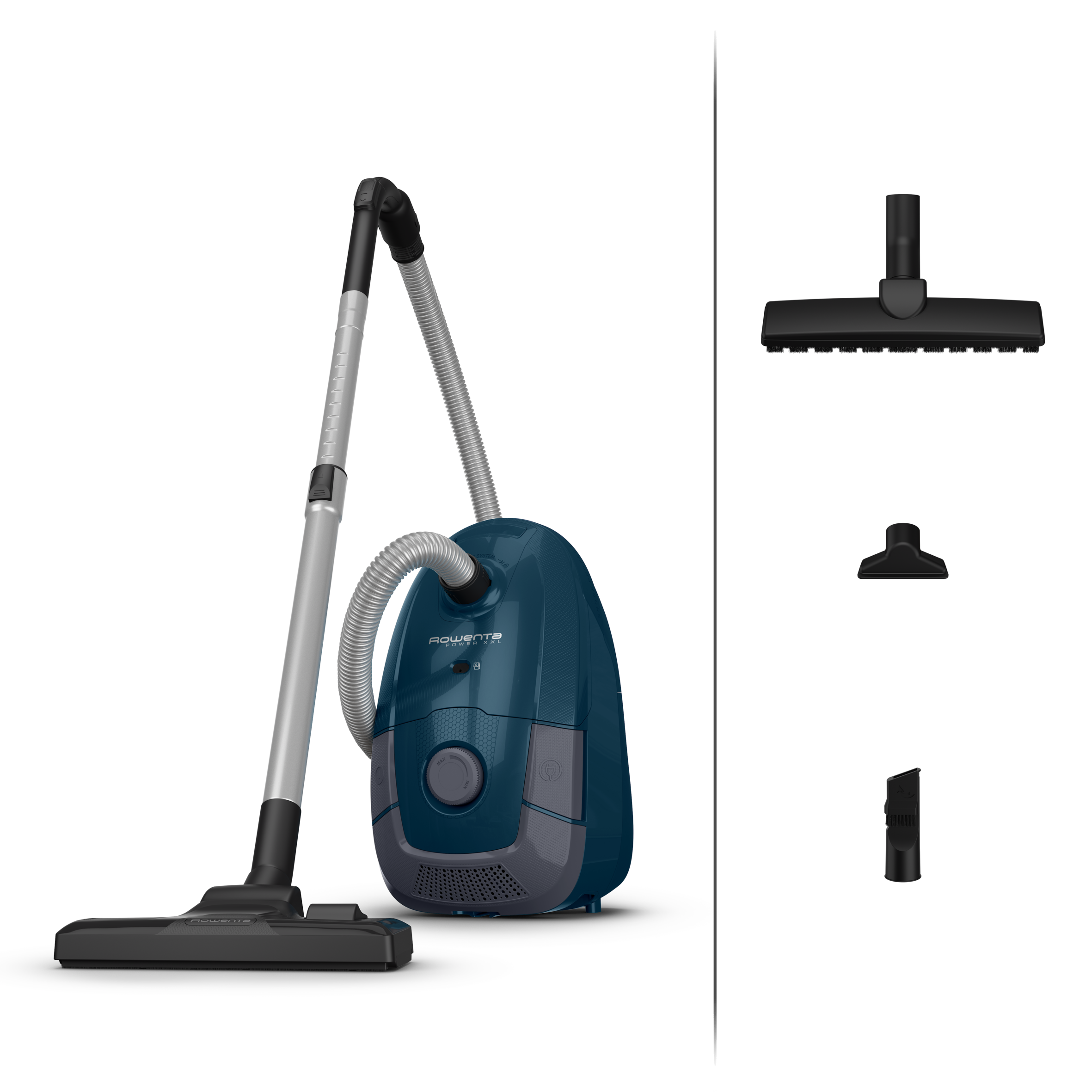 Power XXL, Aspiradora con bolsa, Bajo consumo, Kit para parqué