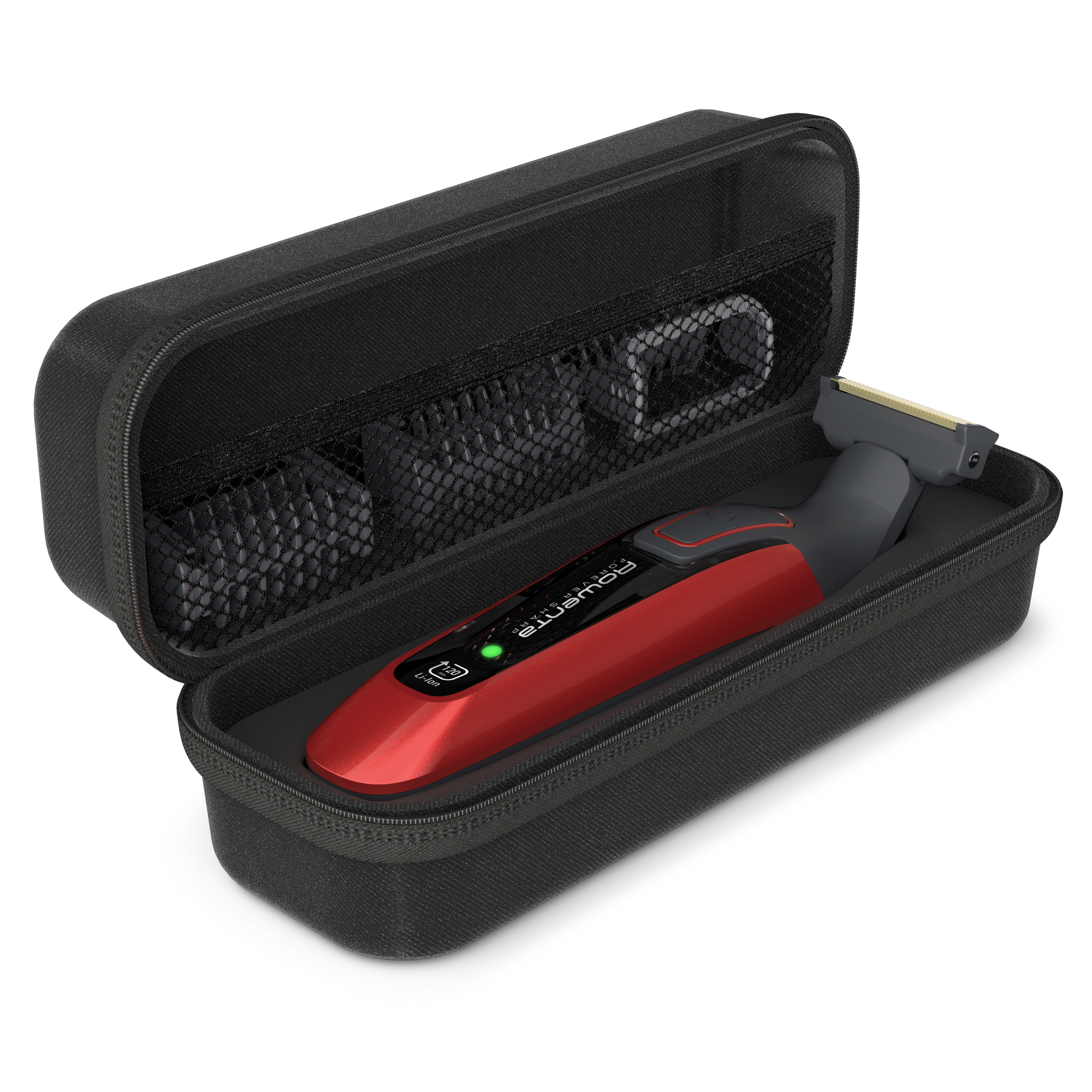 Forever Sharp Comfort, Recortadora de barba híbrida, Cuchillas de titanio, Accesorio antiirritación