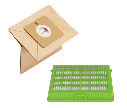 Bolsas de aspiradora de papel x6 con filtro ZR004101