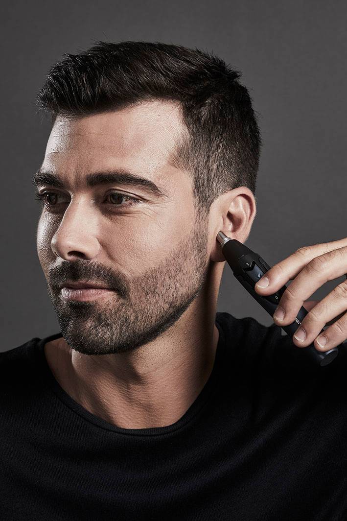 Naricero y orejero Specialist, Cortapelos para nariz y orejas, Tecnología Vision