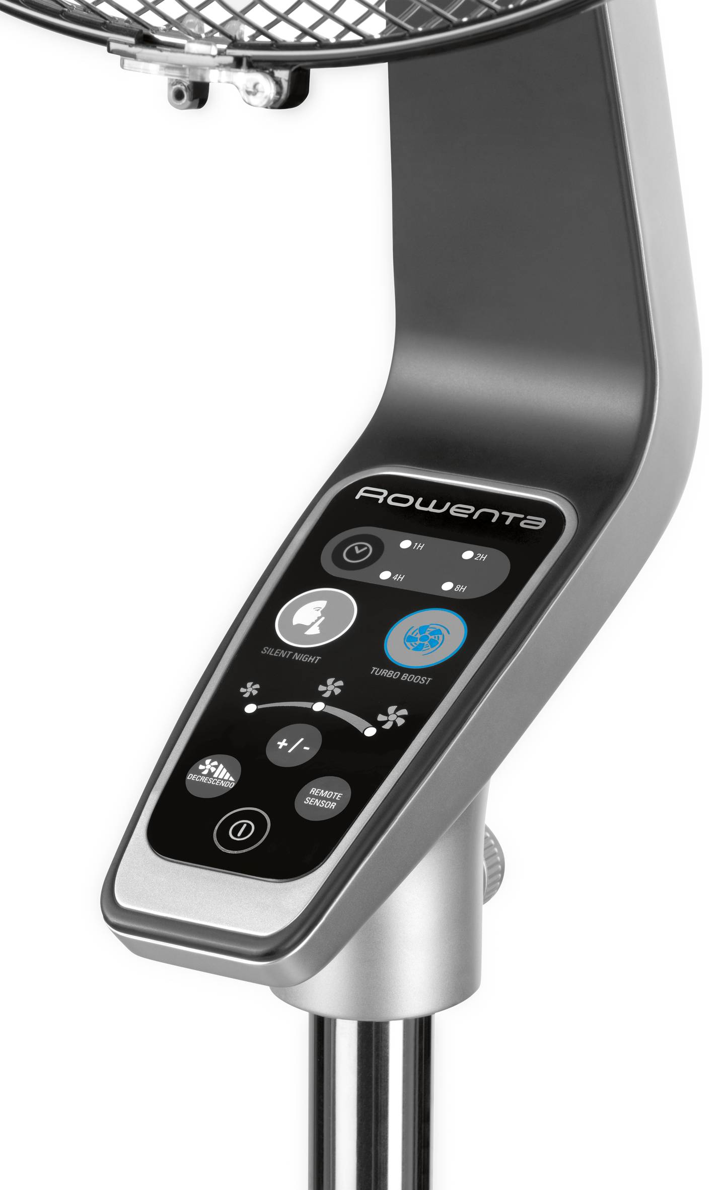 Turbo Silence Extreme, Ventilador de pie, Silencioso, Mando a distancia