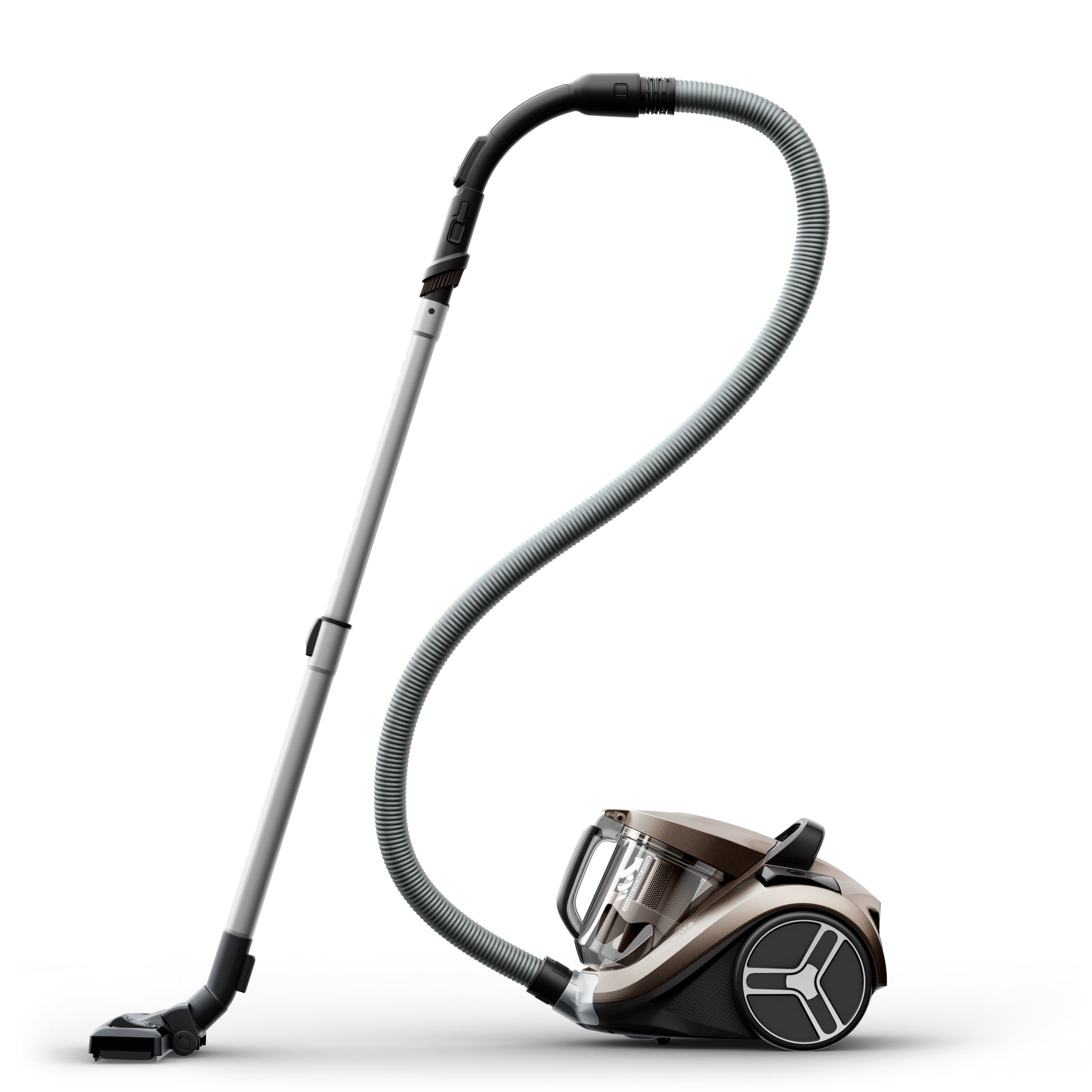 Compact Power XXL de Rowenta, Aspiradora sin bolsa, Motor de bajo consumo (máx. 900 W), Filtración ciclónica avanzada de 3 niveles, 2,5 L, Compacta, Animal kit