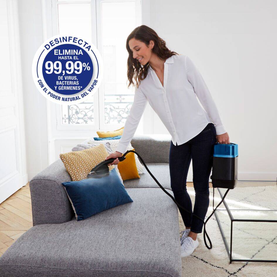 Ixeo Power, Solución de planchado, Smart Board de 3 posiciones, 5,8 bares, Golpe de 200 g/min, Azul