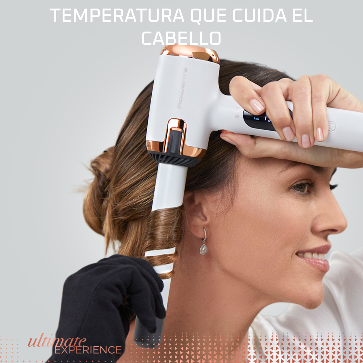 Air Care Ultimate Experience, Rizador de pelo, 8 ajustes, Tecnología iónica, Cuidado del cabello