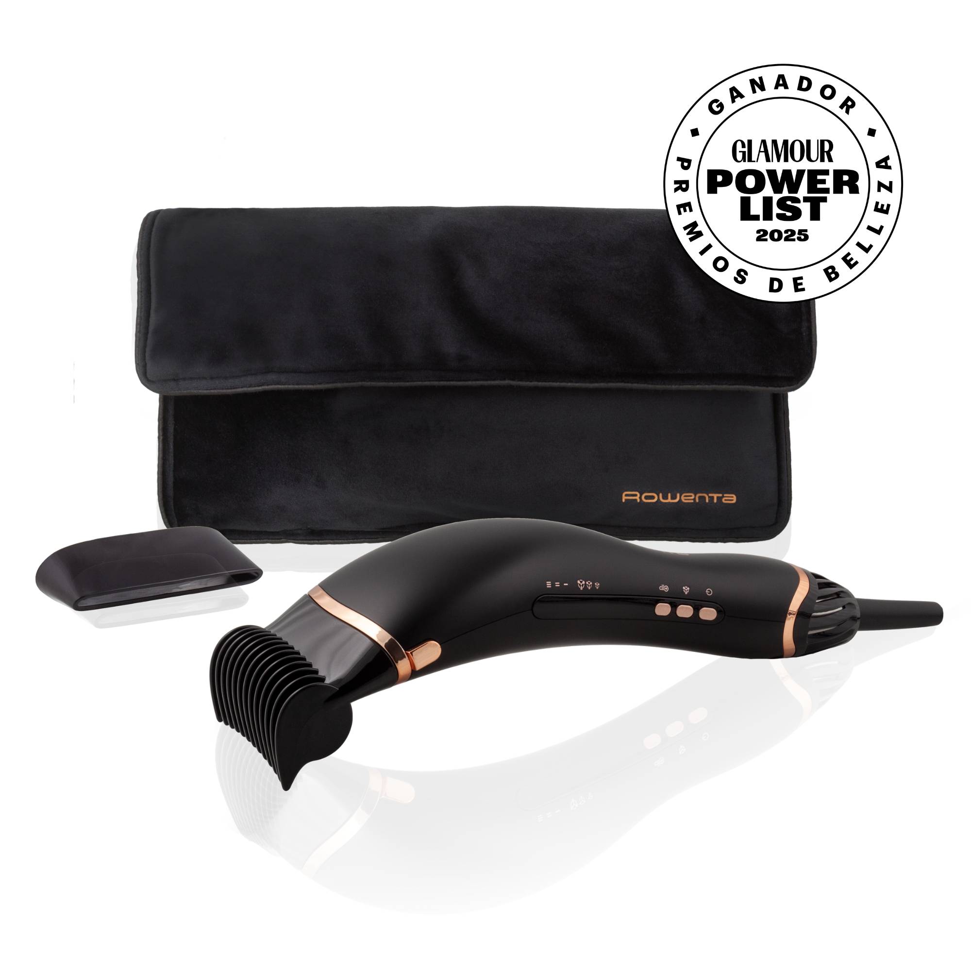 Air motion de Rowenta, Secador alisador, Efecto Coanda, Flujo de aire de hasta 170 km/h, Ergonómico