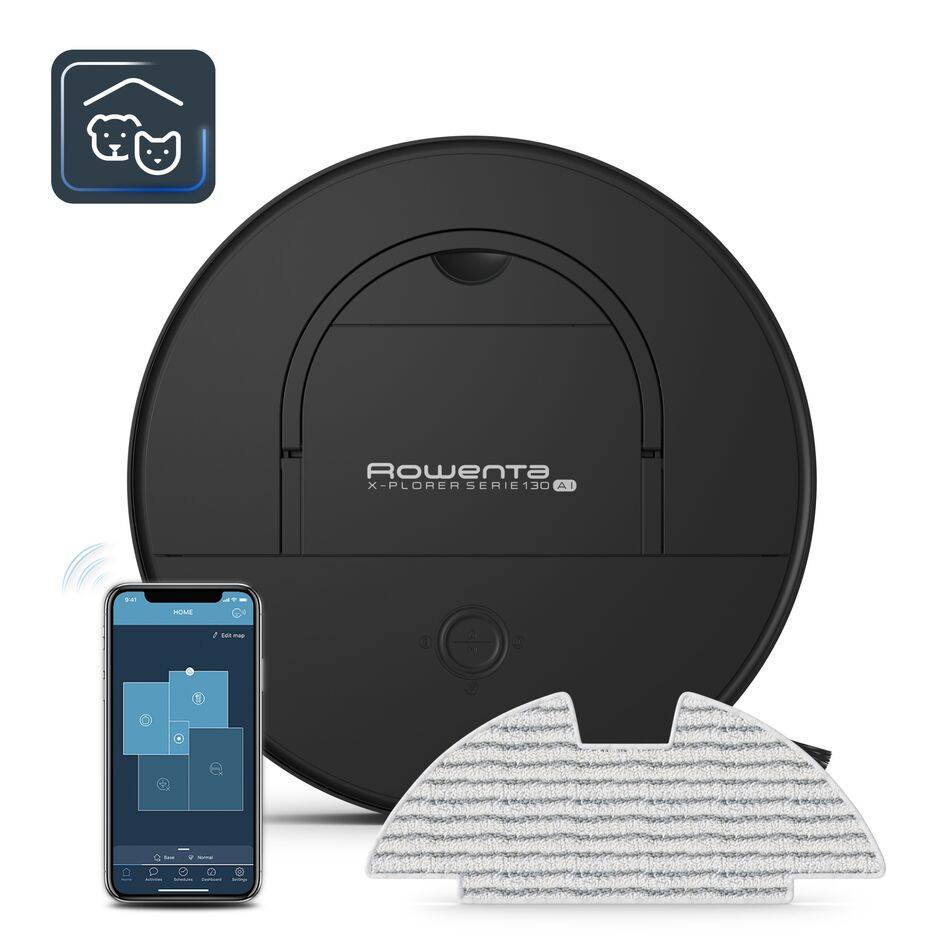 X-Plorer Serie 130 Ai, Robot aspirador, Animal & Allergy Care  