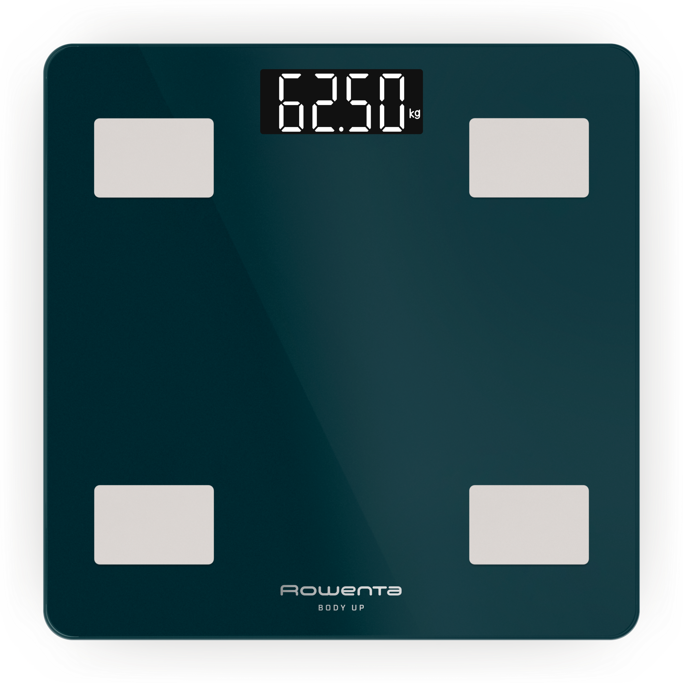 Body Up 2.0 de Rowenta, Báscula Inteligente de baño, 7 Indicadores Corporales, 8 Perfiles de Usuario