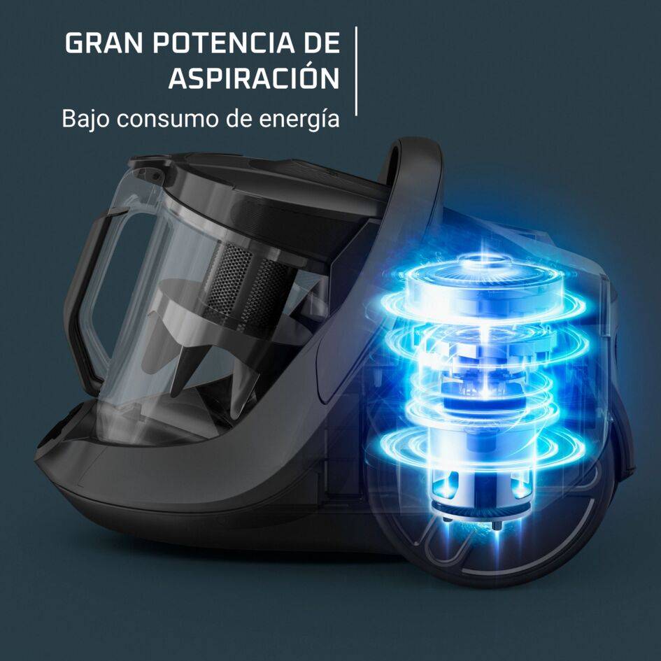 Silence Force Cylonic, Aspiradora sin bolsa, Kit para parqué