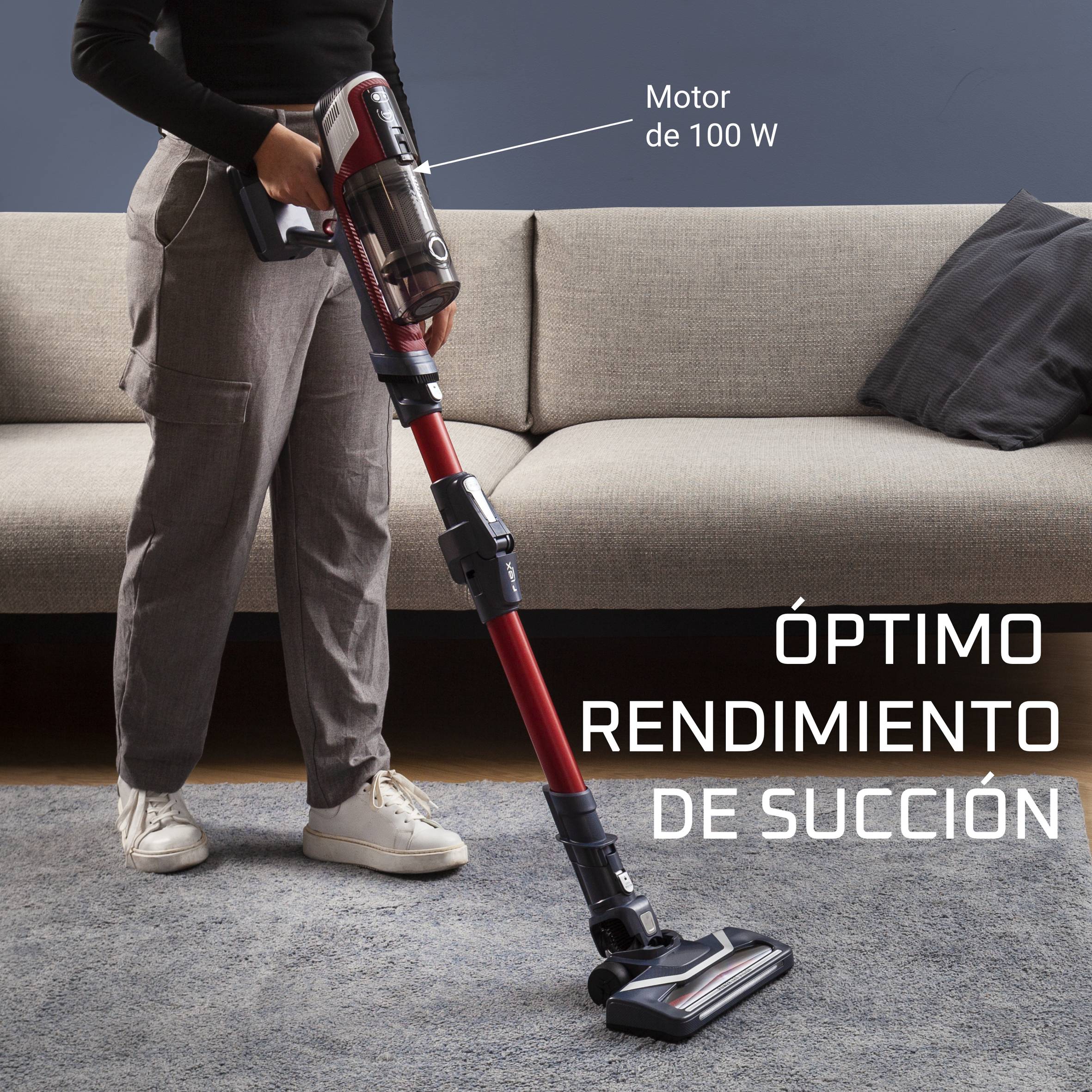 X-Pert 6.60 Smart de Rowenta, Aspiradora de mano, Ligera, Animal Kit, LED, Flexible, 18 V, BOOST, Batería extraíble, Suelos duros, Alfombras, Aspiradora de mano, Ligera, Animal Kit, LED, Flexible, 18 V, BOOST, Batería extraíble, Suelos duros, Alfombras