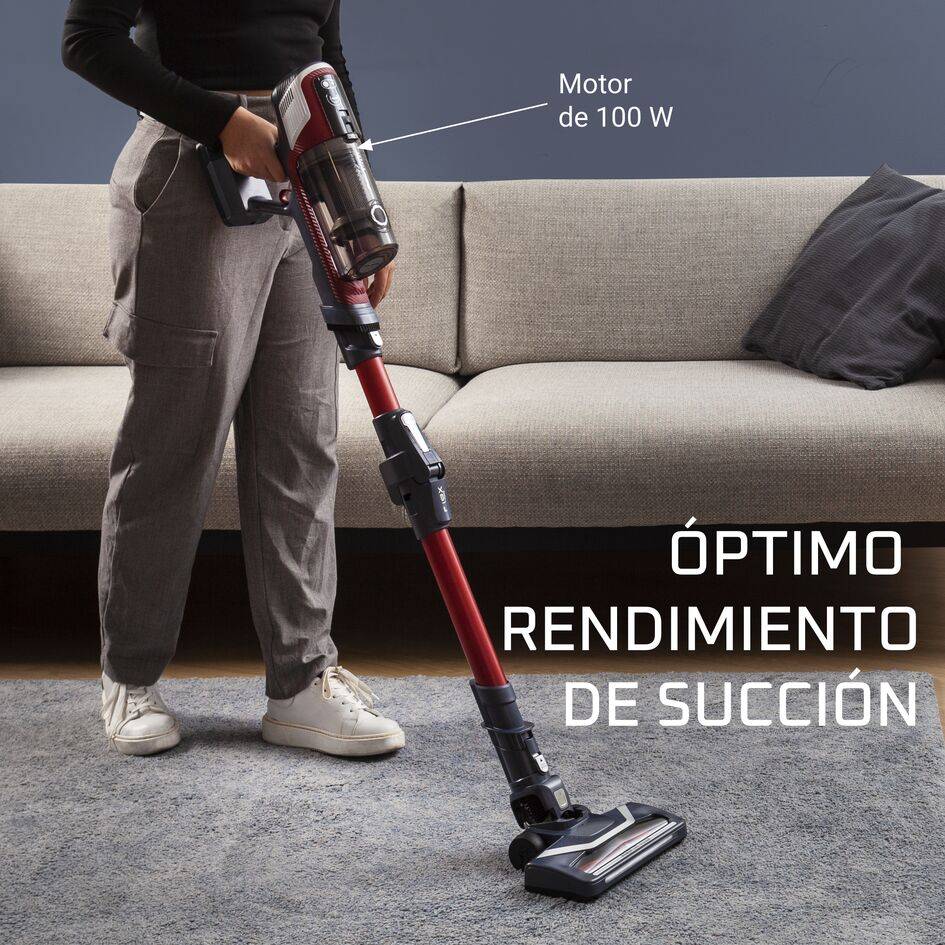 X-Pert 6.60 Smart de Rowenta, Aspiradora de mano, Ligera, Animal Kit, LED, Flexible, 18 V, BOOST, Batería extraíble, Suelos duros, Alfombras, Aspiradora de mano, Ligera, Animal Kit, LED, Flexible, 18 V, BOOST, Batería extraíble, Suelos duros, Alfombras