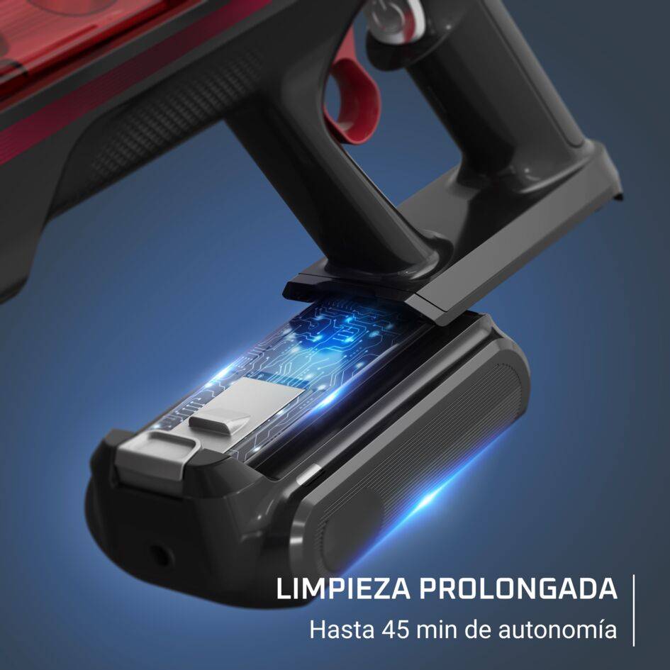 X-Force Flex 9.60 Animal care de Rowenta, Aspiradora escoba sin cable,100&nbsp;AW, Kit Completo de Cepillos y Accesorios, Tecnología Flex, Hasta 45 Minutos de Autonomía