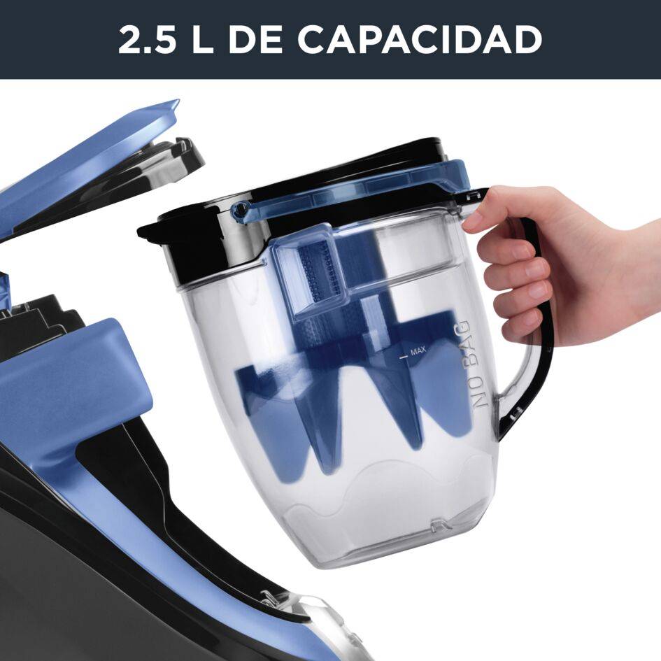 Silence Force Cyclonic, Aspiradora sin bolsa, Animal Care, Azul