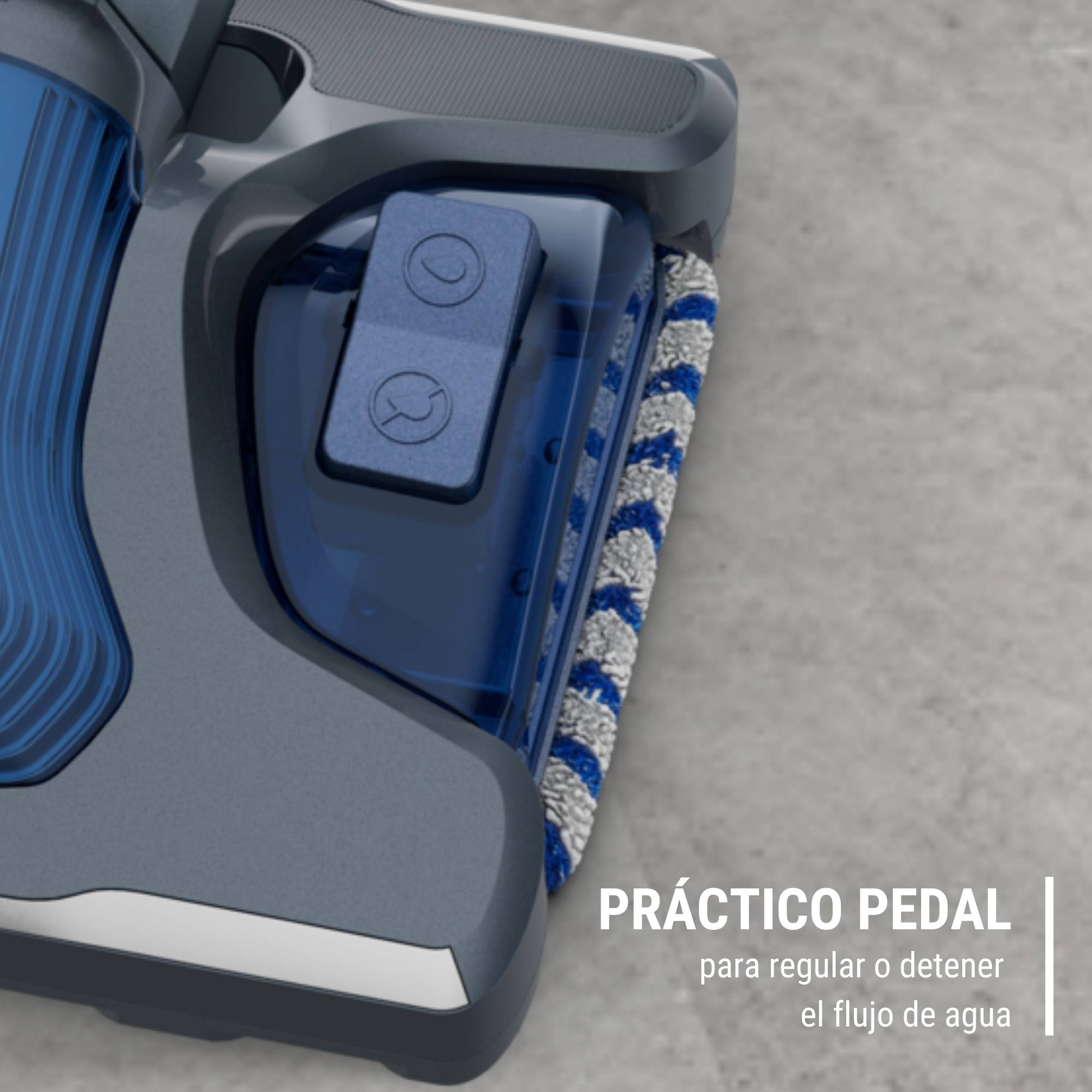 Cabezal Aqua con 2 mopas ZR009600 (X-Force, exepto la gama 9.60)